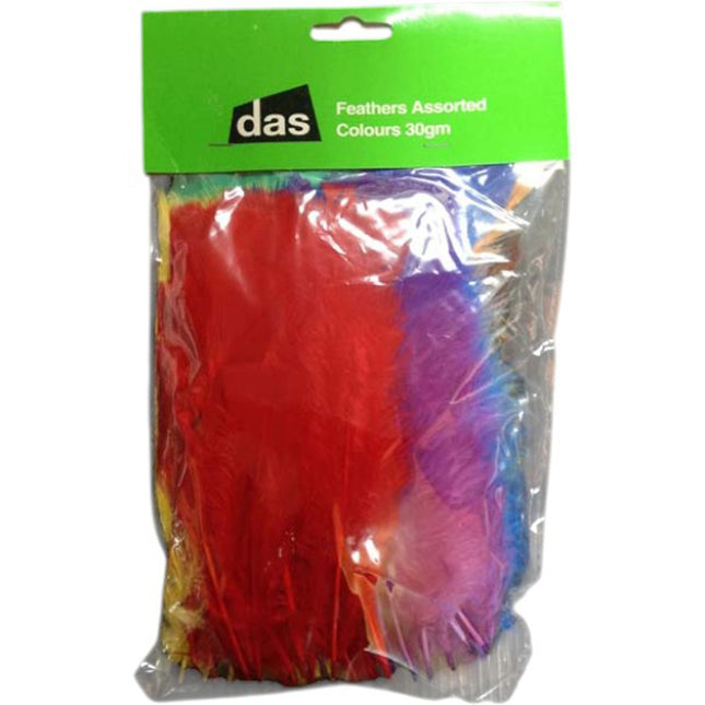 DAS Feathers Coloured 30gm