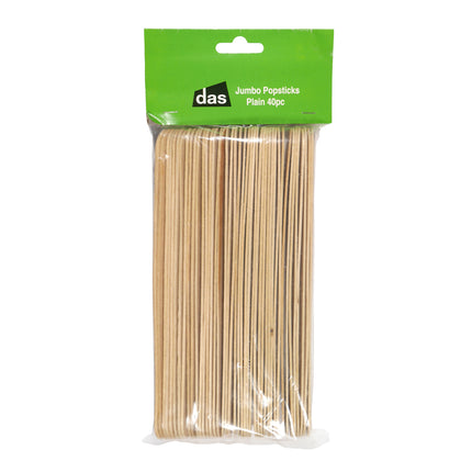 DAS Jumbo Popsticks Pack of 40