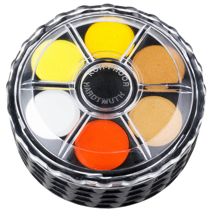 Koh-I-Noor Classic Watercolours - Round Cassettes - Set of 24