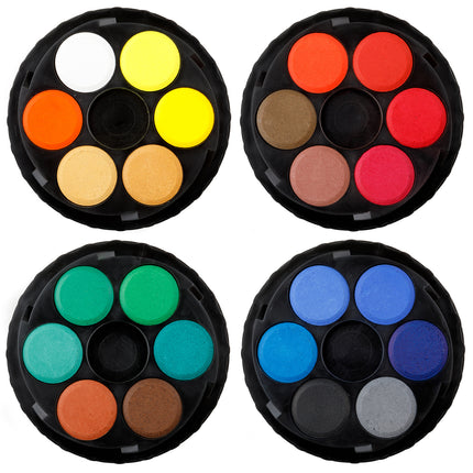 Koh-I-Noor Classic Watercolours - Round Cassettes - Set of 24