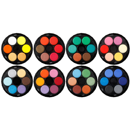 Koh-I-Noor Classic Watercolours - Round Cassettes - Set of 48