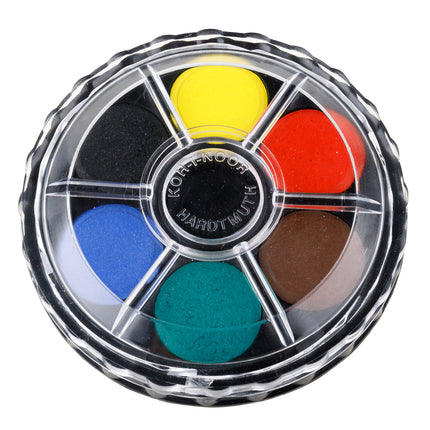 Koh-I-Noor Classic Watercolours - Round Cassettes - Set of 6