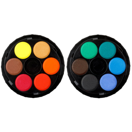 Koh-I-Noor Classic Watercolours - Round Cassettes - Set of 12