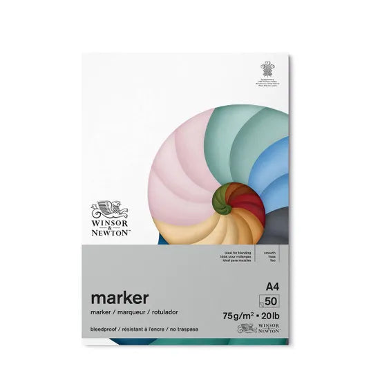 Winsor & Newton Bleed Proof Marker Pad A4