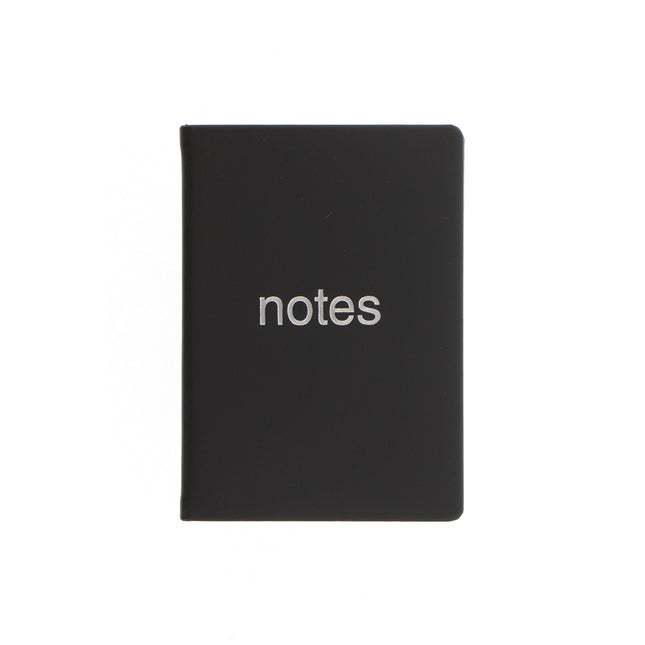 Letts Notebook Dazzle A6 Lined - Black
