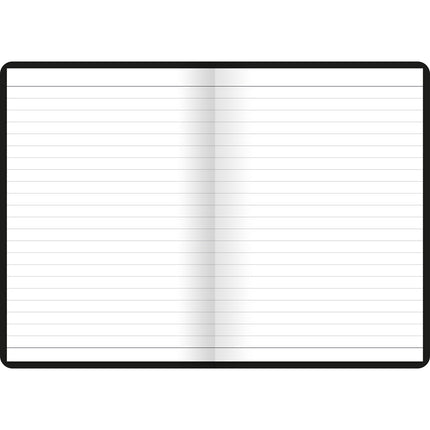 Letts Notebook Dazzle A6 Lined - Black