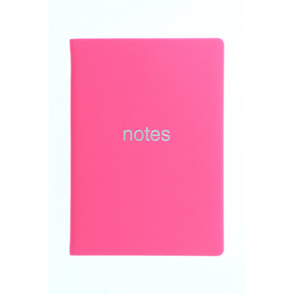 Letts Notebook Dazzle A5 Lined - Pink