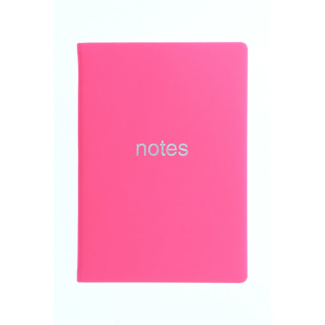 Letts Notebook Dazzle A5 Lined - Pink