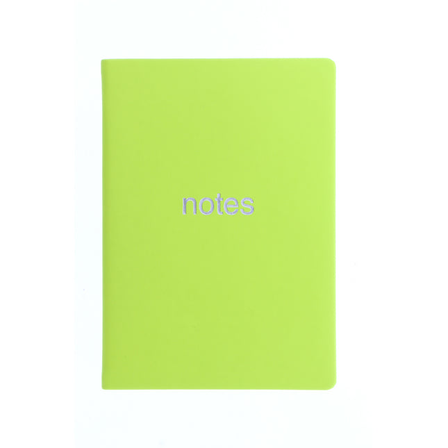 Letts Notebook Dazzle A5 Lined - Pear