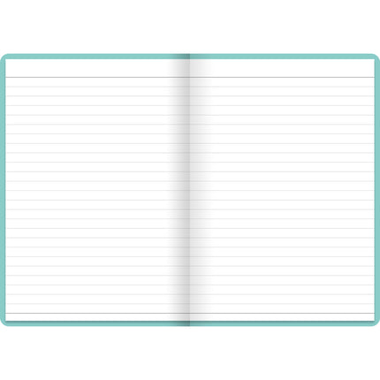 Letts Notebook Dazzle A5 Lined - Turquoise
