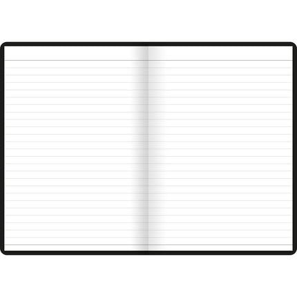 Letts Notebook Dazzle A5 Lined - Black