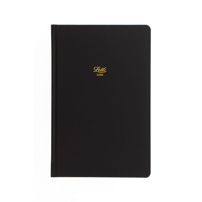 Letts Notebook Icon Ruled - Black