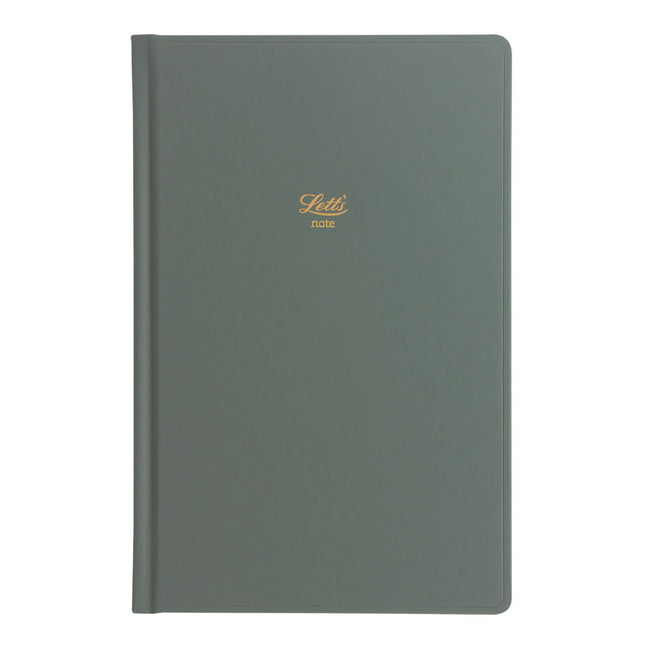 Letts Notebook Icon Ruled - Green