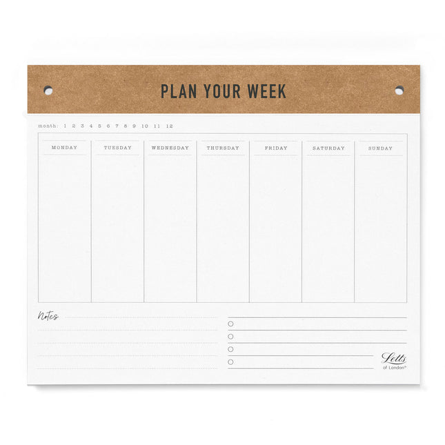 Letts of London - Conscious - Weekly Planner Refill