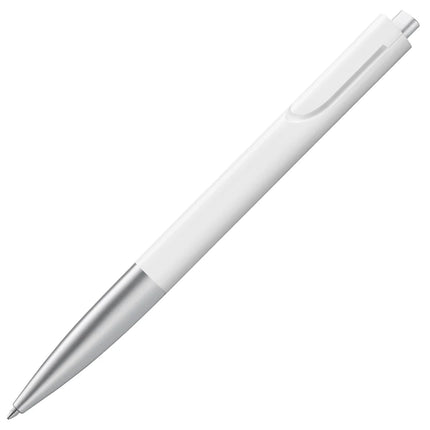 Lamy Noto Ballpoint Pen - White/Silver