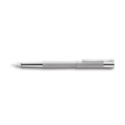 Lamy Scala Fountain Pen - Brushed Steel