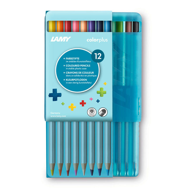 Lamy Coloured Pencils Colorplus Plastic Case - Pack of 12