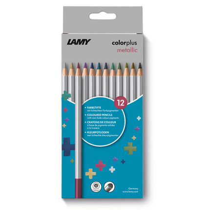 Lamy Coloured Pencils Colorplus Metallic - Pack of 12