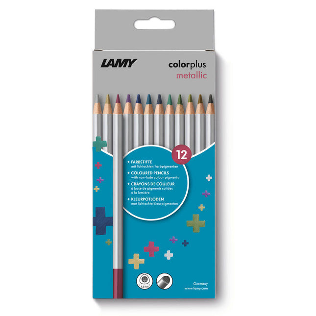 Lamy Coloured Pencils Colorplus Metallic - Pack of 12