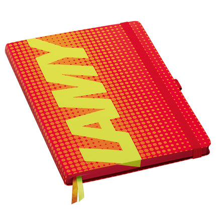 Lamy Al-Star Fountain Pen & Notebook Set - Glossy Red