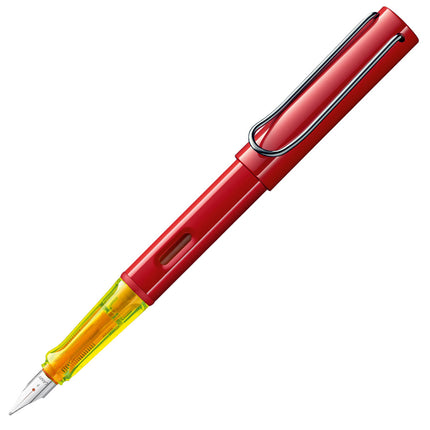 Lamy Al-Star Fountain Pen & Notebook Set - Glossy Red
