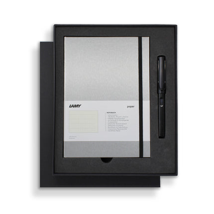 Lamy Notebook A5 Hard Cover & Lamy-Al Fountain Pen Gift Sets