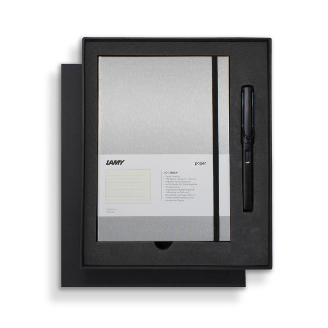 Lamy Notebook A5 Hard Cover & Lamy-Al Fountain Pen Gift Sets