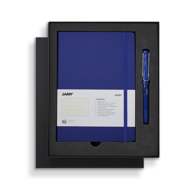 Lamy Notebook A5 Soft Cover & Safari Fountain Pen Gift Sets