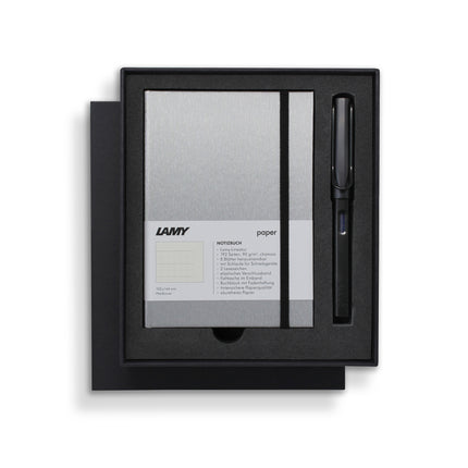 Lamy A6 Hard Cover Notebook & AL-Star Fountain Pen - Gift Set