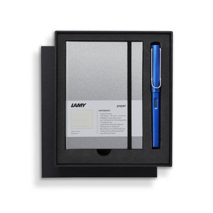 Lamy A6 Hard Cover Notebook & AL-Star Fountain Pen - Gift Set