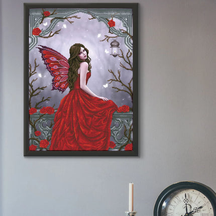 Diamond Dotz Diamond Kit - Winter Rose Fairy