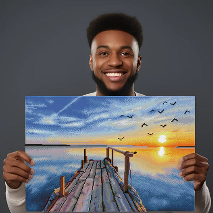 Diamond Dotz Diamond Kit - Sunset Jetty