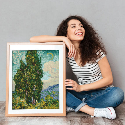 Diamond Dotz Diamond Kit - Cypresses Van Gogh