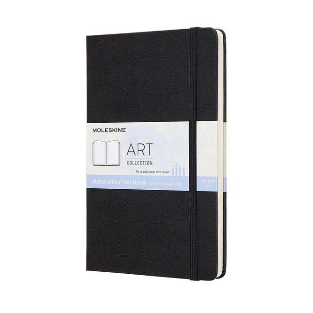 Moleskine Art Watercolour Portrait - Large Black