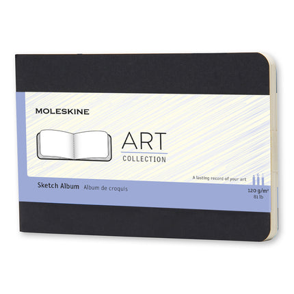 Moleskine Art Cahier Sketch Album - Pocket - Black
