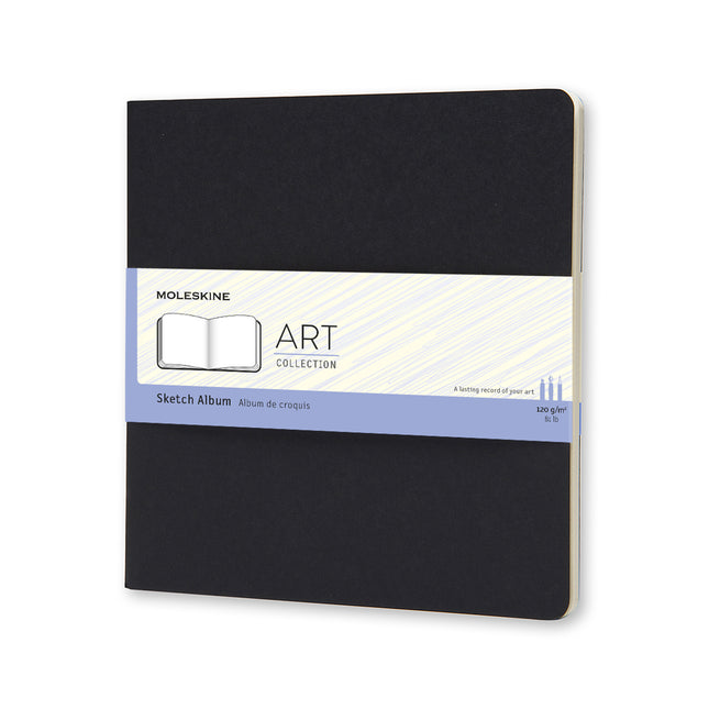 Moleskine Art Cahier Sketch Album Squared - Black