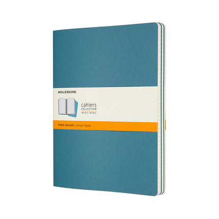 Moleskine Cahier Journals - XL - Ruled - 4 Colours
