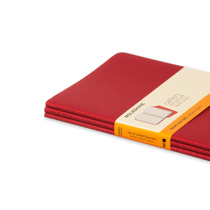 Moleskine Cahier Journals - Large - Ruled - 4 Colours