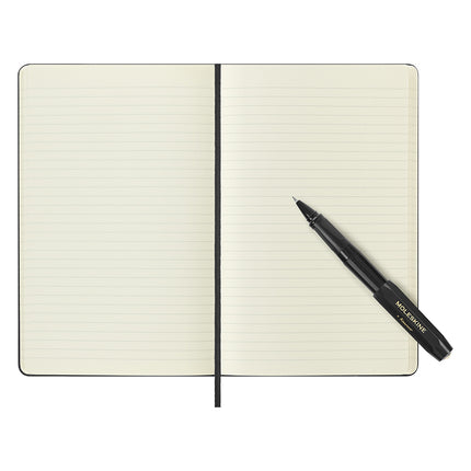 Moleskine Kaweco Rollerball & Notebook - Large - Ruled Set Black