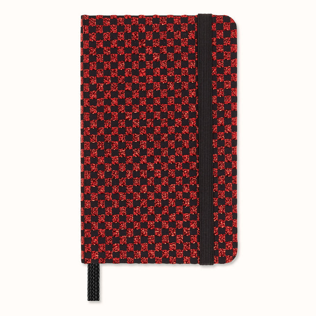 Moleskine Shine Notebook - Hard Cover - XS - Metallic Red w/Gift Box