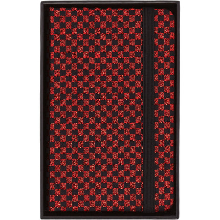 Moleskine Shine Notebook - Hard Cover - XS - Metallic Red w/Gift Box