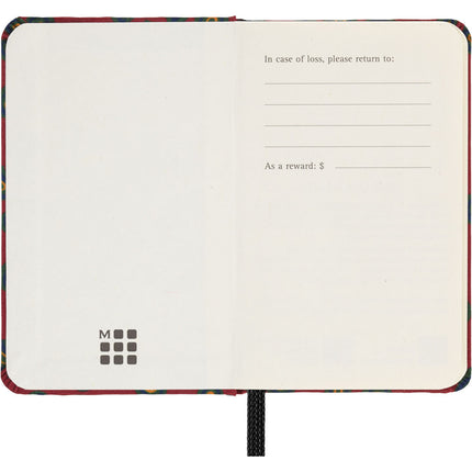 Moleskine Professional Notebook - Hard Cover - Silk Bordeaux - XS Plain w/Gift Box