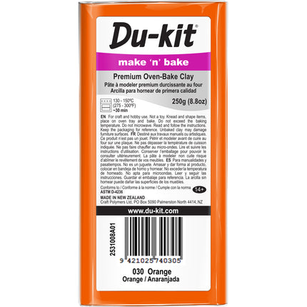 Du-Kit Polymer Modelling Clay 250gm