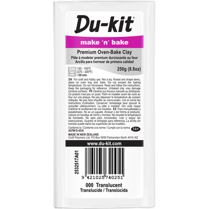 Du-Kit Polymer Modelling Clay 250gm