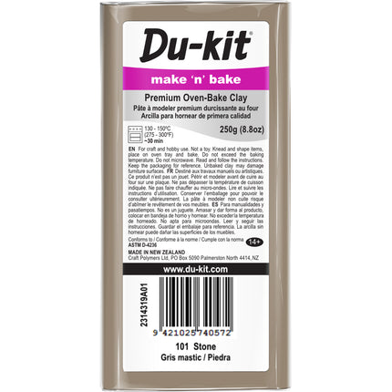 Du-Kit Polymer Modelling Clay 250gm