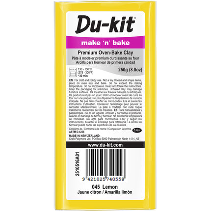 Du-Kit Polymer Modelling Clay 250gm