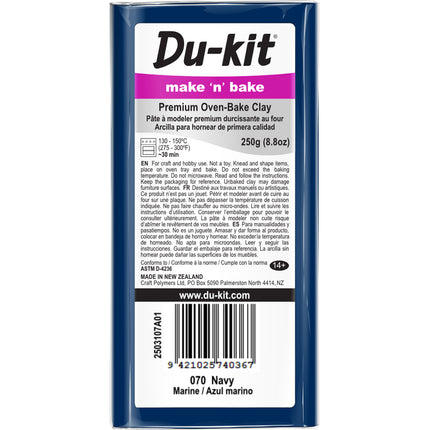 Du-Kit Polymer Modelling Clay 250gm