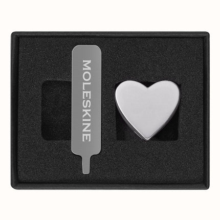 Moleskine Notebook Pin - Heart