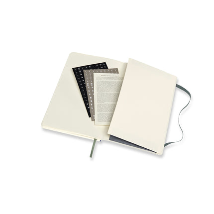 Moleskine Pro Soft Cover Notebook - Forest Green - Large