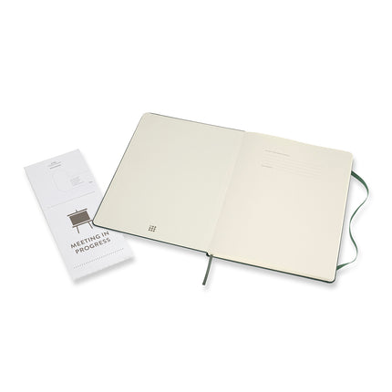 Moleskine Pro Hard Cover Notebook - Forest Green - XL